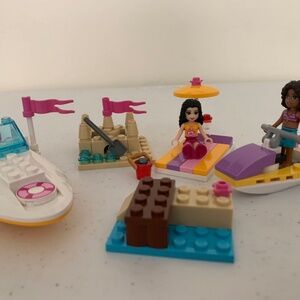 Lego Friends Olivia's Speedboat and Water Scooter Fun (Sets 3937 & 41000)
